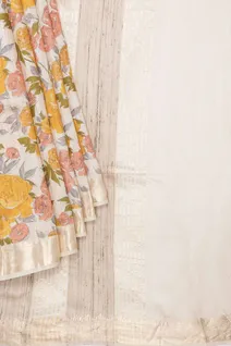 ivory-pure-tussar-saree-with-mustard-yellow-and-peach-rose-digital-print-and-zari-border-sw00000725-b