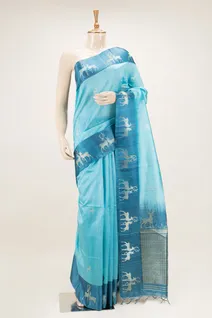 sky-blue-semi-tussar-saree-with-silver-deer-motifs-and-contrast-border-sw00000729-a