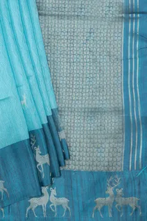 sky-blue-semi-tussar-saree-with-silver-deer-motifs-and-contrast-border-sw00000729-b