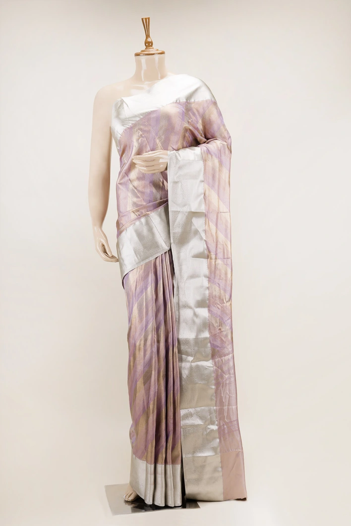 lavender-silver-fusion-silk-saree-with-diagonal-stripes-sw00000741-a
