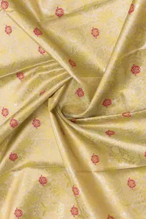 olive-green-fusion-silk-saree-with-floral-zari-brocade-and-contrast-red-border-sw00000746-c