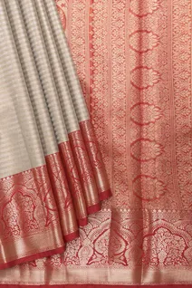 grey-fusion-silk-saree-with-red-zari-border-sw00000747-b
