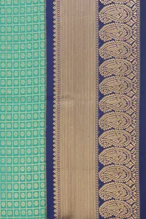 turquoise-blue-semi-silk-saree-with-navy-blue-zari-border-sw00000751-d