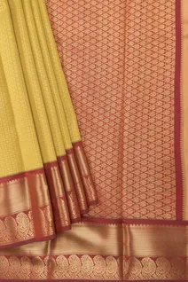 ustard-semi-silk-saree-with-red-zari-border-sw00000752-b