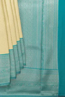 lime-yellow-with-turquoise-blue-semi-silk-saree-sw00000758-b