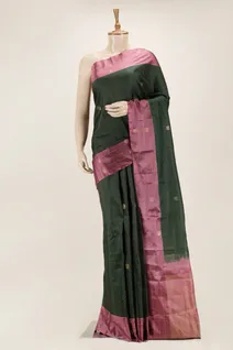 bottle-green-mauve-pink-lightweight-silk-saree-sw00000774-a