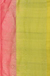 peach-with-green-lightweight-silk-saree-sw00000776-c
