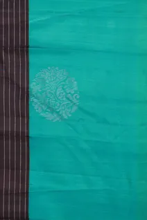 coffee-brown-turquoise-blue-lightweight-silk-saree-sw00000777-c