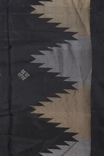 black-with-green-lightweight-silk-saree-sw00000783-c