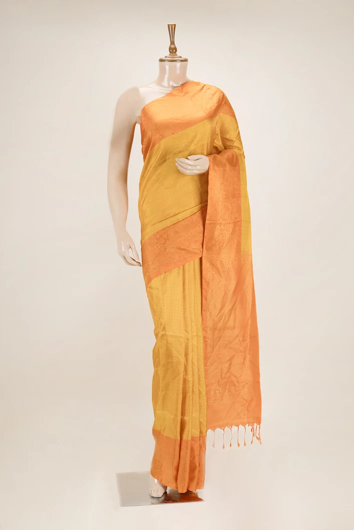 mustard-orange-broad-border-lightweight-silk-saree-sw00000790-a