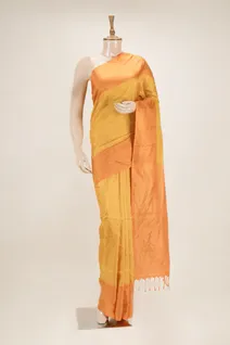 mustard-orange-broad-border-lightweight-silk-saree-sw00000790-a