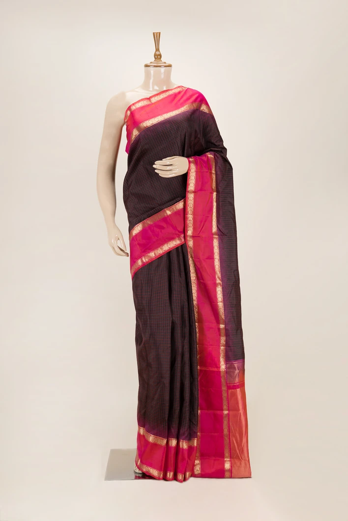 coffee-brown-with-pink-rettai-pettu-lightweight-silk-saree-sw00000791-a