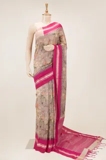 chocolate-with-pink-pure-tussar-saree-with-floral-prints-sw00000808-a
