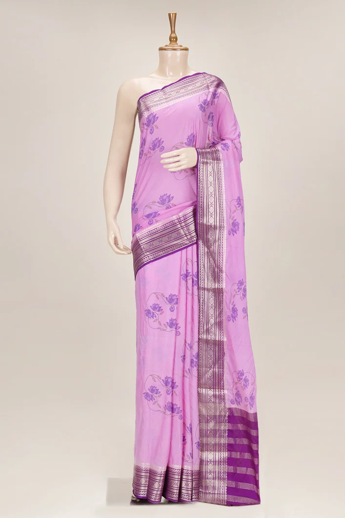 pink-with-violet-semi-crepe-saree-with-floral-prints-sw00000833-a