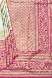 green-semi-silk-saree-with-multi-colour-box-pattern-sw00000836-b