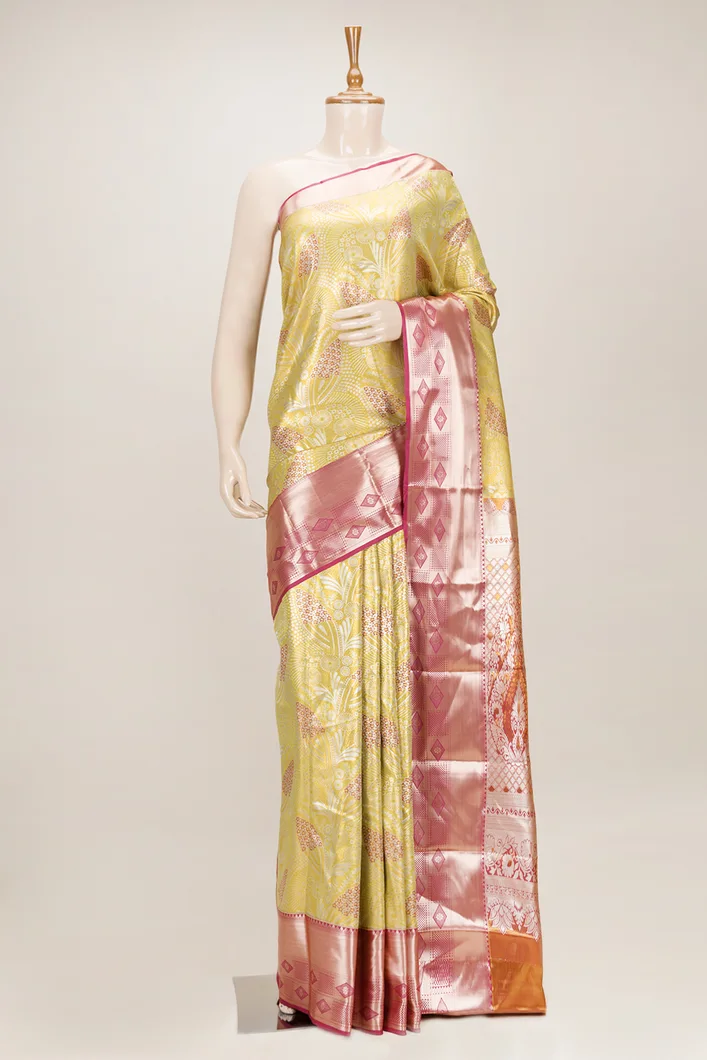 golden-mustard-semi-silk-saree-with-red-border-sw00000844-a