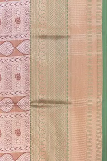 chocolate-brown-semi-silk-saree-with-green-border-sw00000846-c