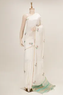 half-white-cotton-saree-with-blue-with-floral-prints-sw00000860-a