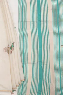 half-white-cotton-saree-with-blue-with-floral-prints-sw00000860-b