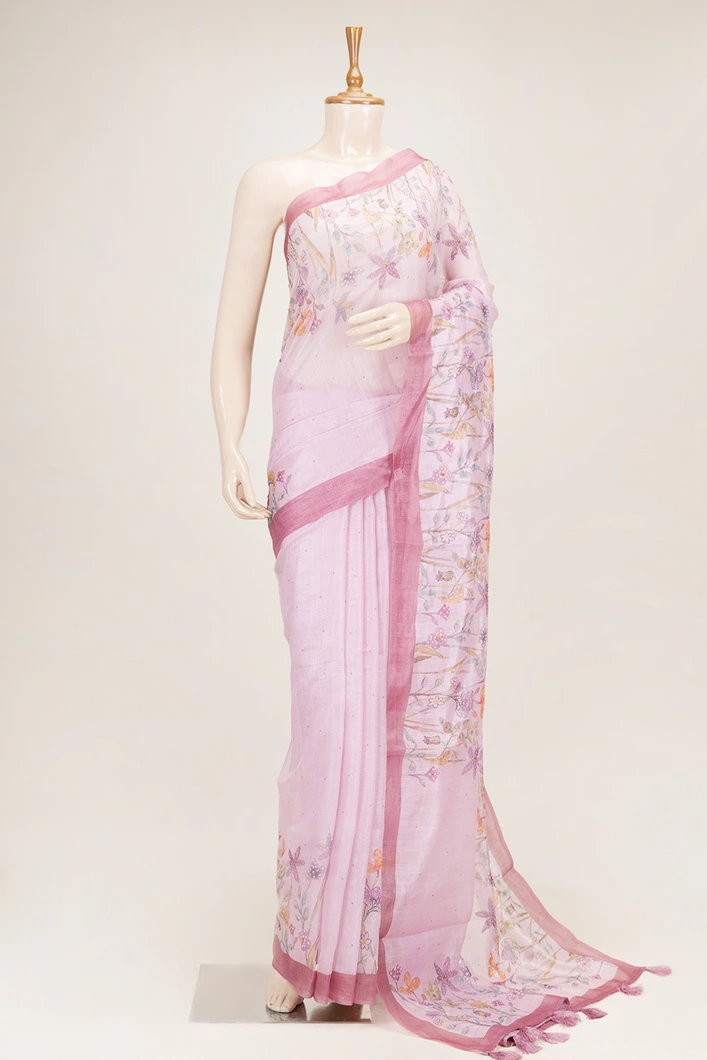 baby-pink-with-pink-linen-saree-with-floral-prints-sw00000866-a