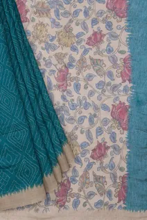 teal-blue-soft-cotton-saree-with-geometric-brocade-print-sw00000869-b