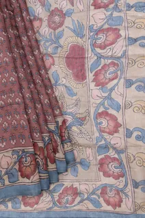 chocolate-brown-soft-cotton-saree-with-all-over-floral-prints-sw00000875-b
