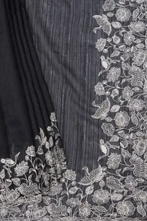 black-linen-saree-with-white-floral-embroidery-sw00000883-b