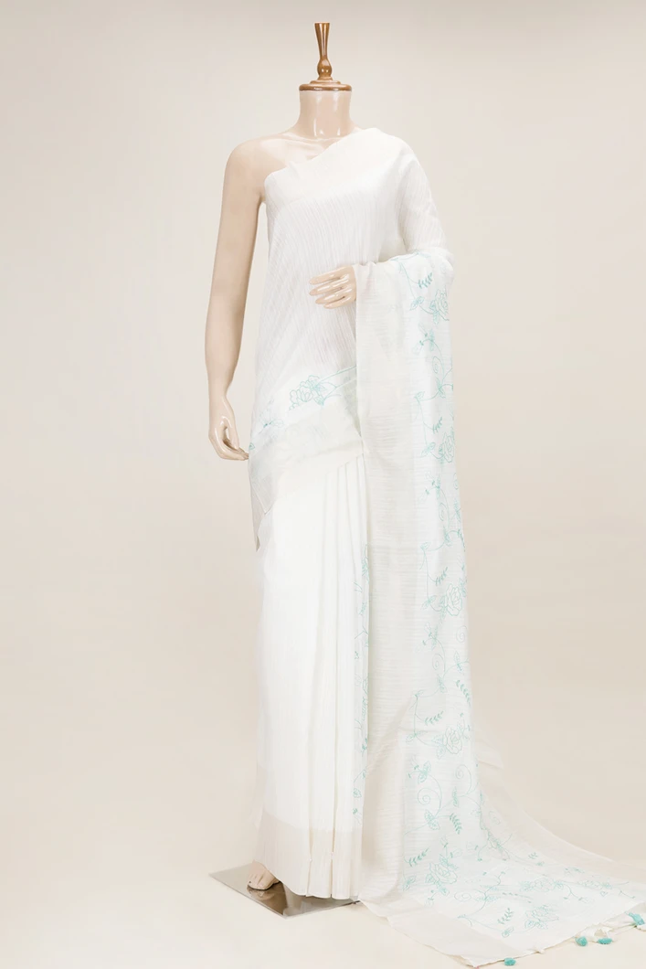 white-linen-saree-with-blue-embroidery-sw00000885-a