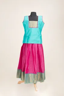 aqua-blue-pink-traditional-pattu-pavadai-for-girls-skp00000902-a