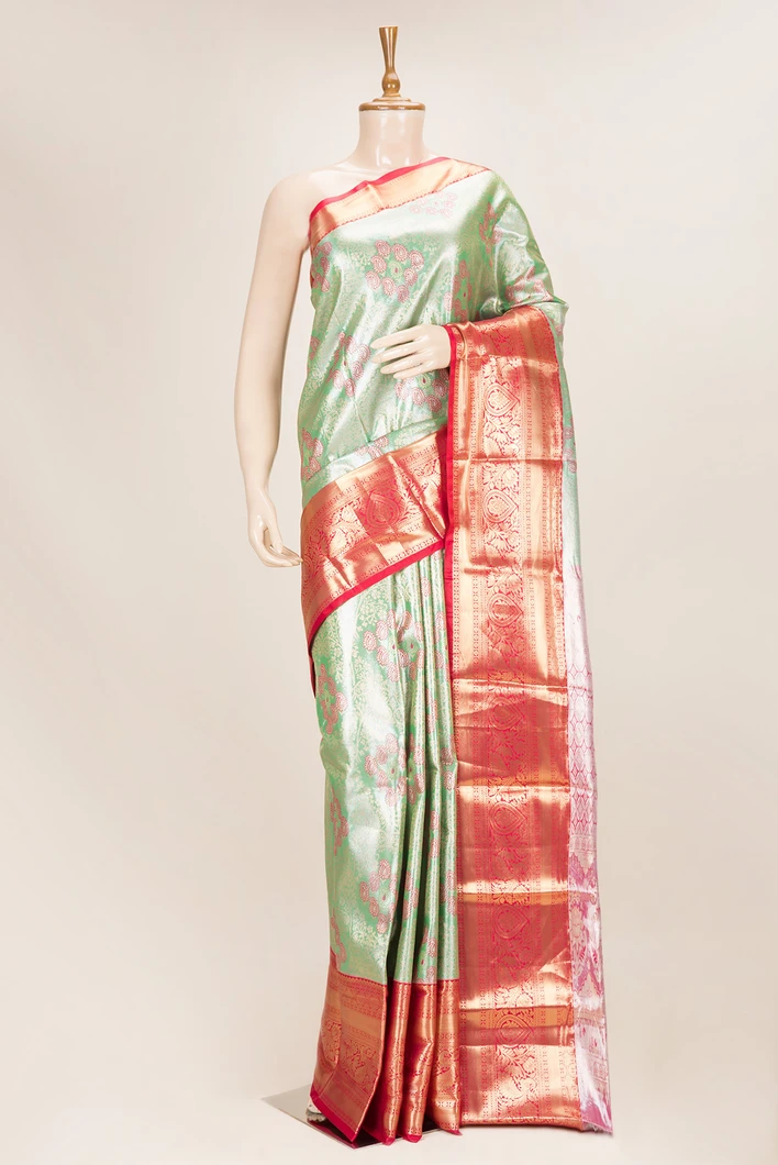 fusion-silk-saree-green-red-sw00000910-a