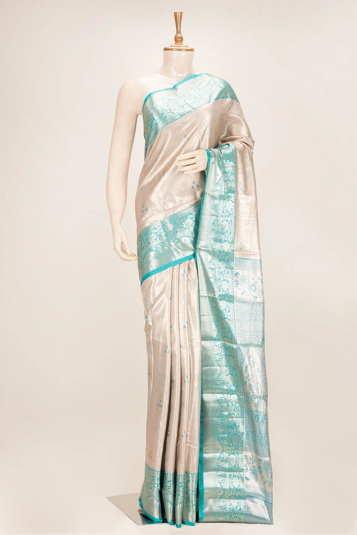 ivory-fusion-silk-saree-with-turquoise-blue-border-sw00000915-a