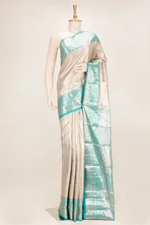 ivory-fusion-silk-saree-with-turquoise-blue-border-sw00000915-a