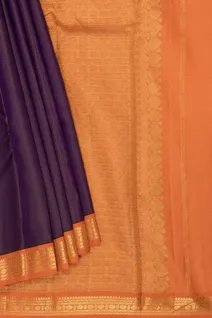 -pure-kanchi-silk-saree-coffee-brown-with-orange-vaira-oosi-pattern-sw00000920-b