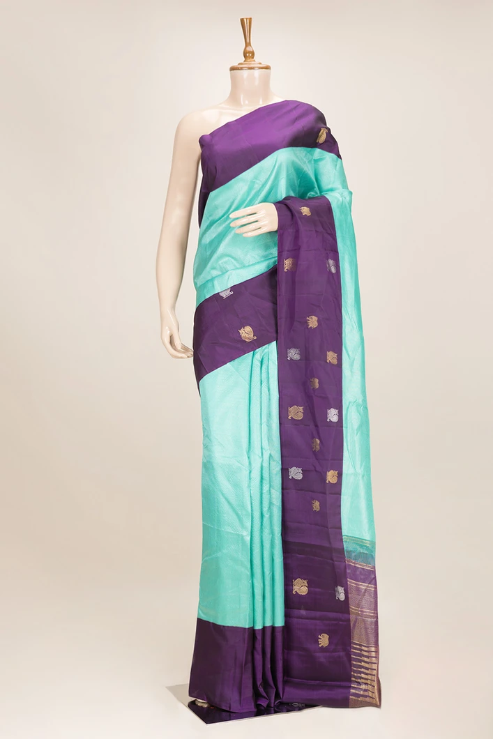 pure-kanchi-silk-saree-aqua-blue-with-violet-zari-butta-and-pallu-sw00000925-a