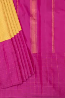 pure-kanchi-silk-saree-tri-color-checks-in-green-yellow-pink-sw00000926-b