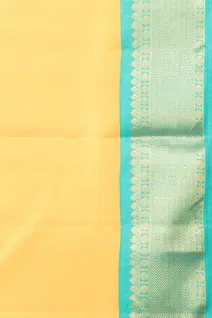 sunshine-yellow-pure-zari-kanchi-silk-saree-with-sea-green-border-sw00000936-d