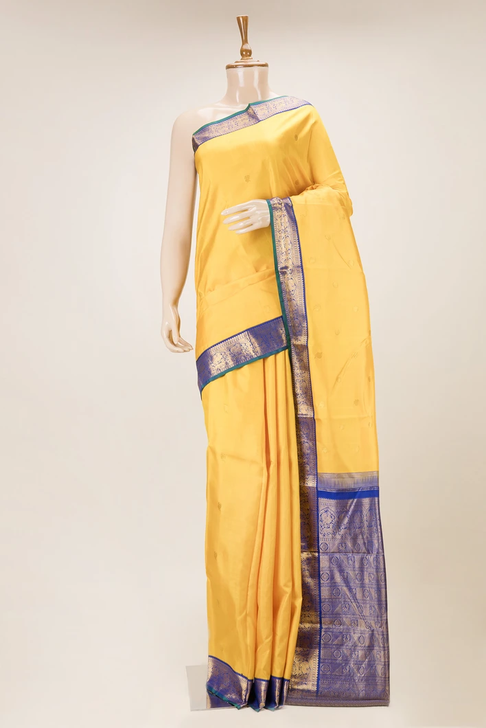 yellow-pure-zari-kanchi-silk-saree-with-royal-blue-border-sw00000941-a
