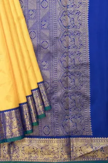 yellow-pure-zari-kanchi-silk-saree-with-royal-blue-border-sw00000941-b