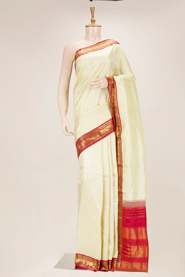 pista-kanchi-silk-saree-with-red-zari-border-sw00000945-a