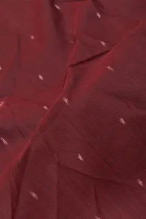 maroon-olive-green-ikkat-cotton-saree-with-parrot-motif-border-sw00000948-c