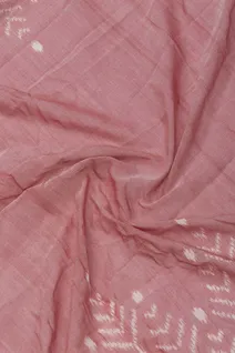lotus-pink-black-ikkat-cotton-saree-with-geometric-border-sw00000949-c