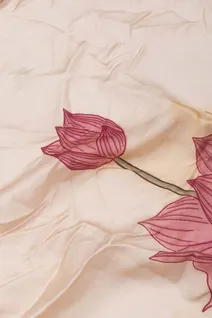 sandal-soft-cotton-saree-with-maroon-border-lotus-print-sw00000968-c