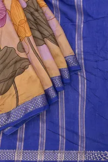 pink-soft-cotton-saree-with-indigo-blue-border-lotus-motif-sw00000969-b