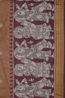 mustard-chanderi-cotton-saree-with-maroon-kalamkari-pallu-sw00000972-d