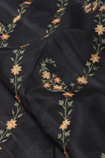 black-semi-tussar-saree-with-peach-floral-embroidery-sw00000979-c