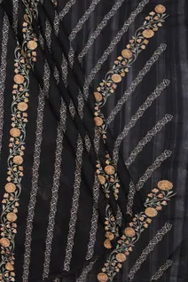 black-semi-tussar-saree-with-peach-floral-embroidery-sw00000980-b