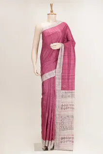semi-tussar-magenta-saree-with-printed-pallu-subtle-embroidery-sw00000997-a