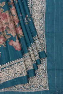semi-tussar-teal-blue-saree-with-vintage-rose-floral-print-lace-border-sw000001000-b