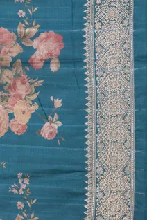semi-tussar-teal-blue-saree-with-vintage-rose-floral-print-lace-border-sw000001000-d