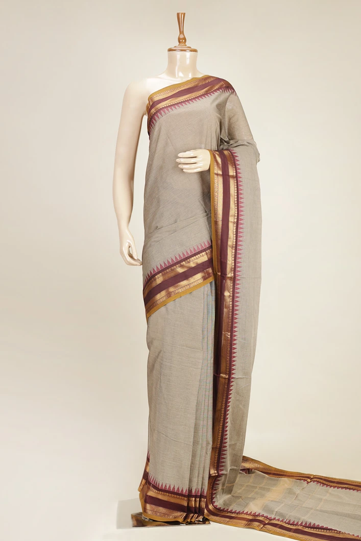 chettinad-cotton-saree-grey-with-brown-zari-border-sw000001008-a